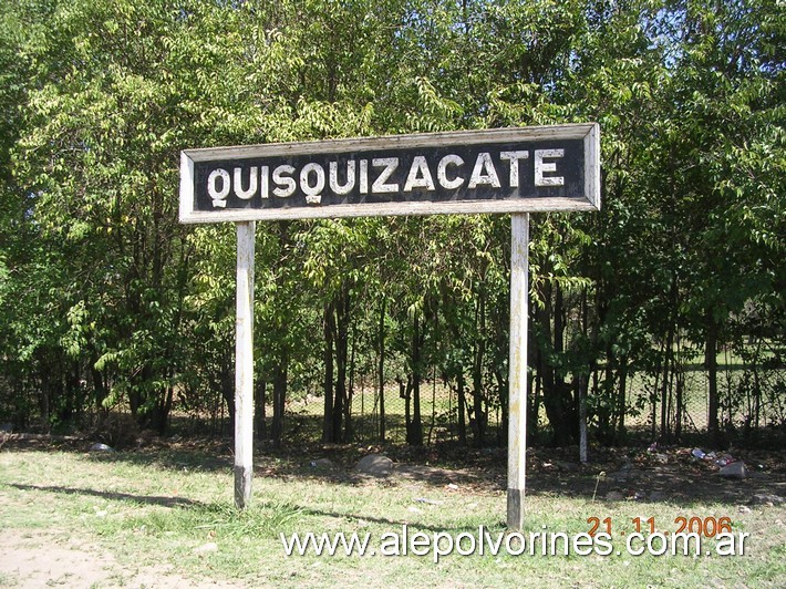 Foto: Estación Quisquizacate - Quisquizacate (Córdoba), Argentina