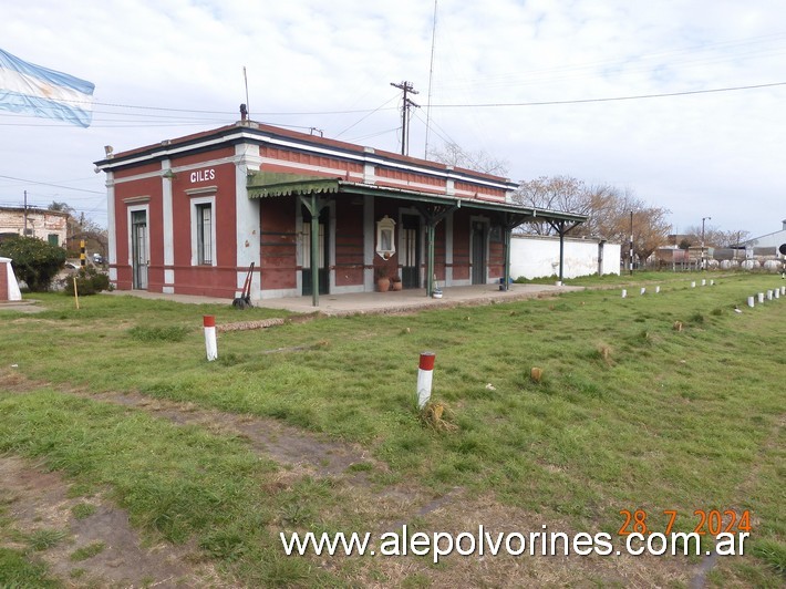 Foto: Estación Giles FCGU - San Andrés de Giles (Buenos Aires), Argentina