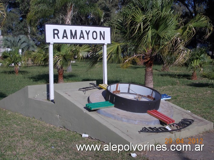 Foto: Estación Ramayon - Ramayon (Santa Fe), Argentina