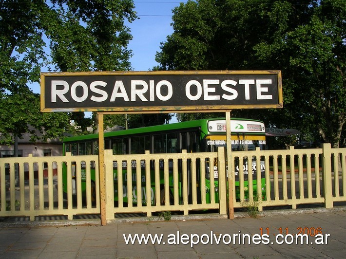 Foto: Estación Rosario Oeste FCCyR - Rosario (Santa Fe), Argentina