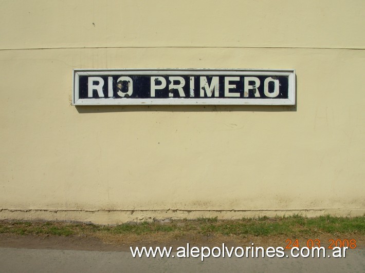 Foto: Estación Rio Primero FCCC - Rio Primero (Córdoba), Argentina