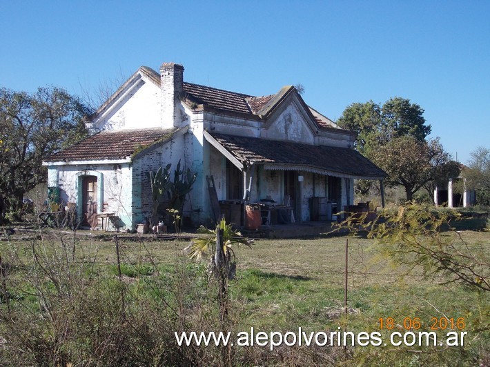 Foto: Estación Rio Salado - Llambi Campbell (Santa Fe), Argentina