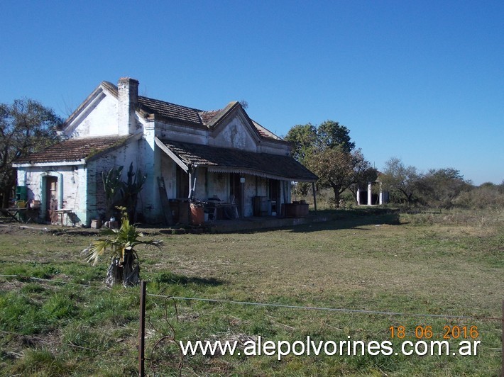 Foto: Estación Rio Salado - Llambi Campbell (Santa Fe), Argentina