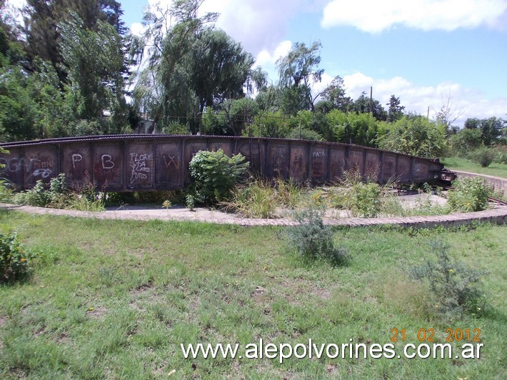 Foto: Estación Rio Segundo - Mesa Giratoria - Rio Segundo (Córdoba), Argentina