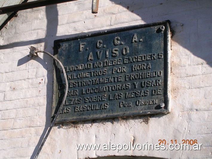 Foto: Estación Rio Segundo - Rio Segundo (Córdoba), Argentina