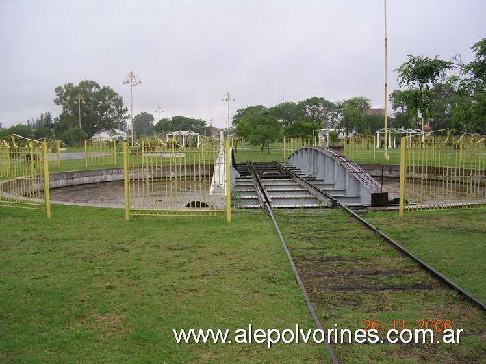 Foto: Estación Rio Tercero - Mesa Giratoria - Rio Tercero (Córdoba), Argentina