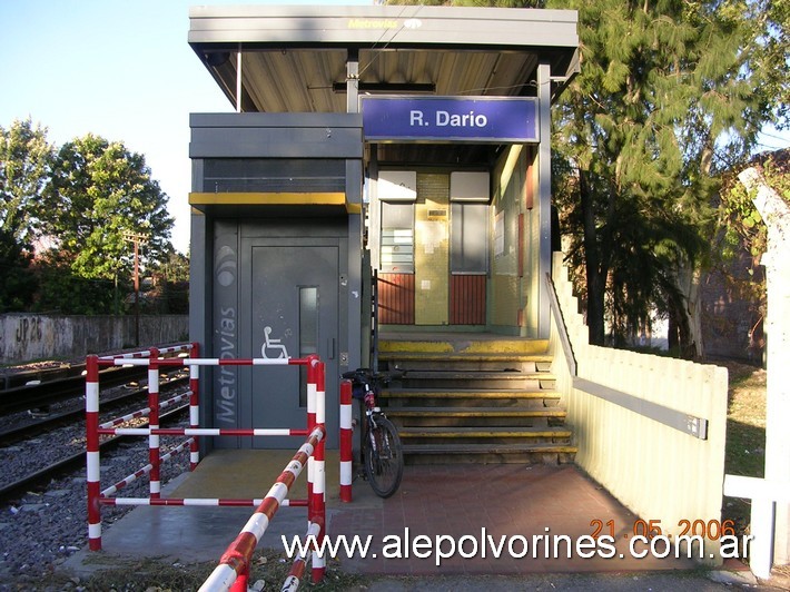 Foto: Estación Rubén Darío - Hurlingham (Buenos Aires), Argentina