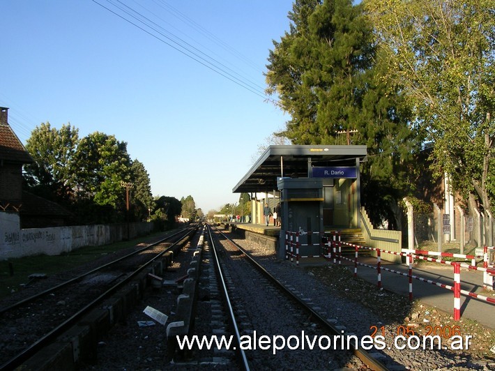 Foto: Estación Rubén Darío - Hurlingham (Buenos Aires), Argentina