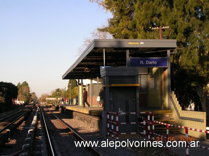 Foto: Estación Rubén Darío - Hurlingham (Buenos Aires), Argentina