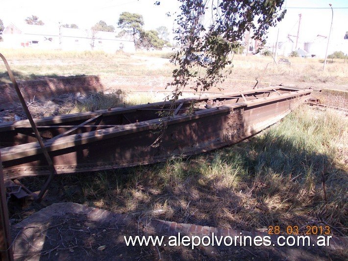 Foto: Estación Rufino FCBAR - Mesa Giratoria - Rufino (Santa Fe), Argentina