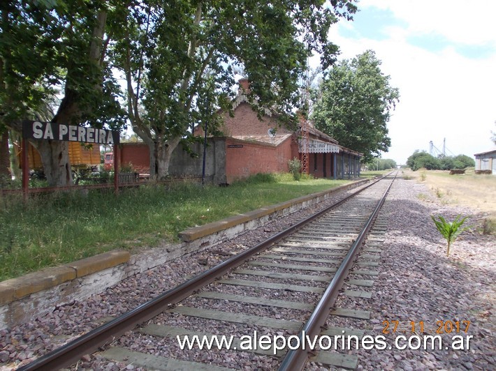 Foto: Estación Sa Pereira - Sa Pereyra (Santa Fe), Argentina