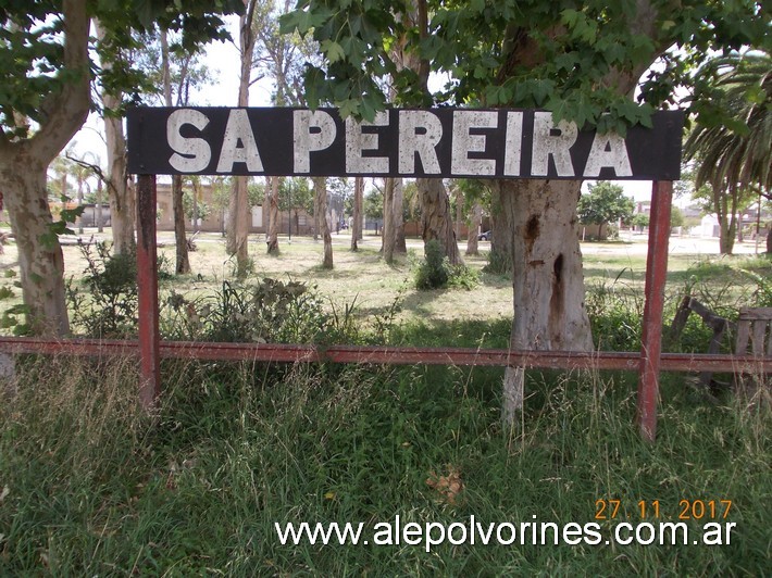 Foto: Estación Sa Pereira - Sa Pereyra (Santa Fe), Argentina