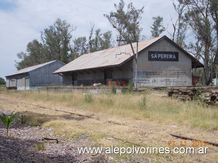 Foto: Estación Sa Pereira - Sa Pereyra (Santa Fe), Argentina