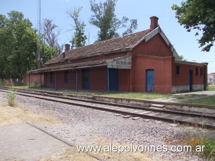 Foto: Estación Sa Pereira - Sa Pereyra (Santa Fe), Argentina