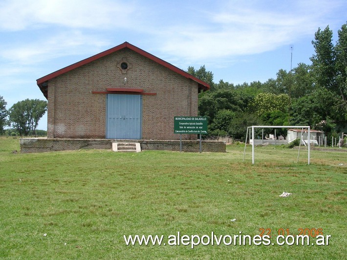 Foto: Estación Saladillo Norte FCP - Saladillo (Buenos Aires), Argentina