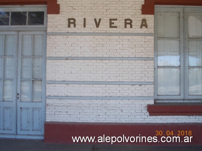 Foto: Estación Rivera - Rivera (Buenos Aires), Argentina