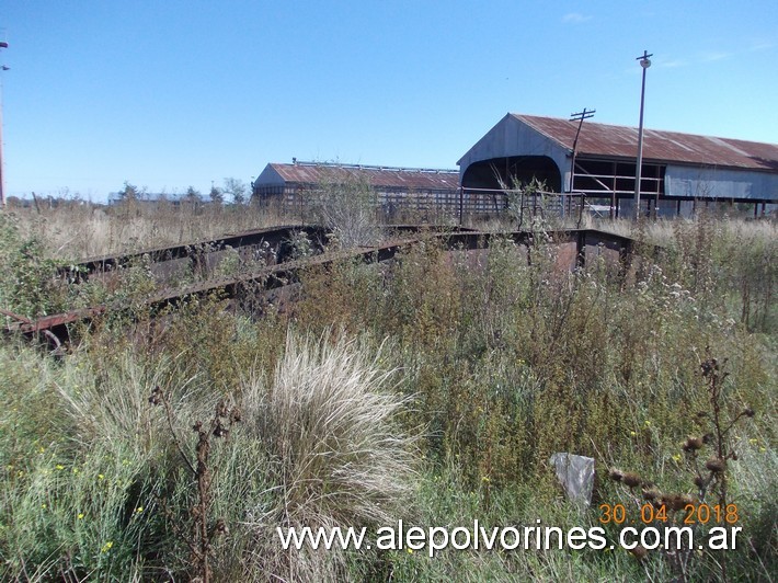 Foto: Estación Rivera - Mesa Giratoria - Rivera (Buenos Aires), Argentina