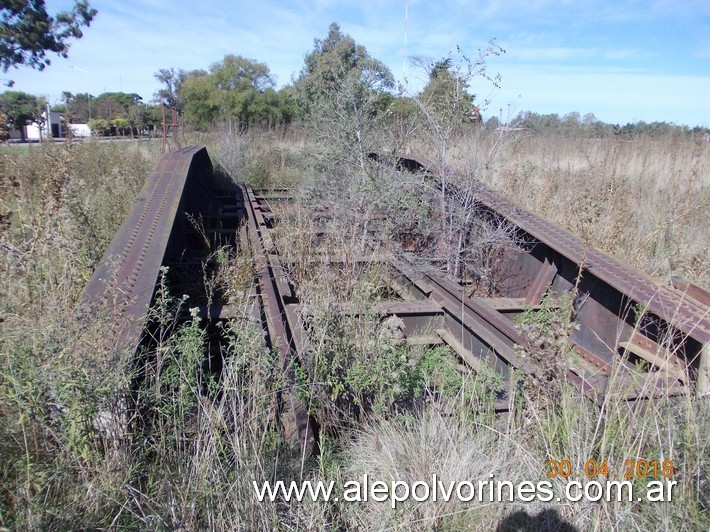 Foto: Estación Rivera - Mesa Giratoria - Rivera (Buenos Aires), Argentina