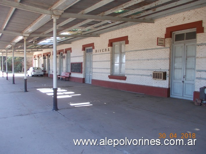 Foto: Estación Rivera - Rivera (Buenos Aires), Argentina