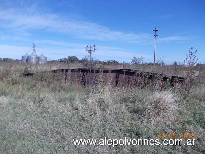 Foto: Estación Rivera - Mesa Giratoria - Rivera (Buenos Aires), Argentina