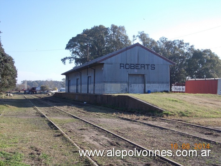 Foto: Estación Roberts - Roberts (Buenos Aires), Argentina