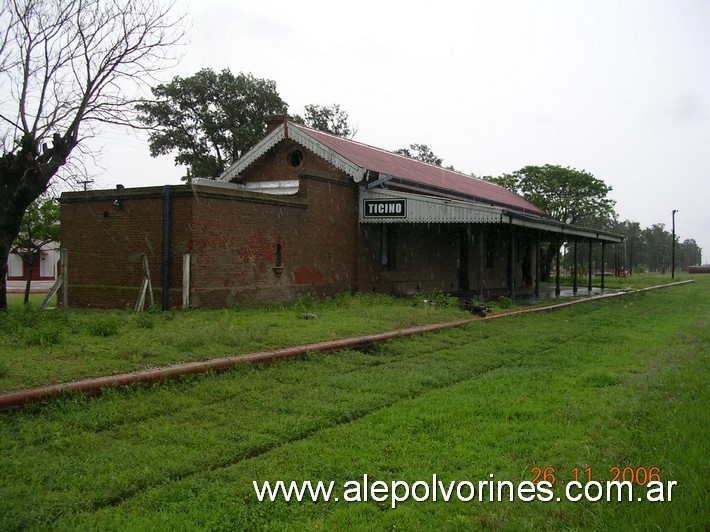 Foto: Estación Ticino - Ticino (Córdoba), Argentina