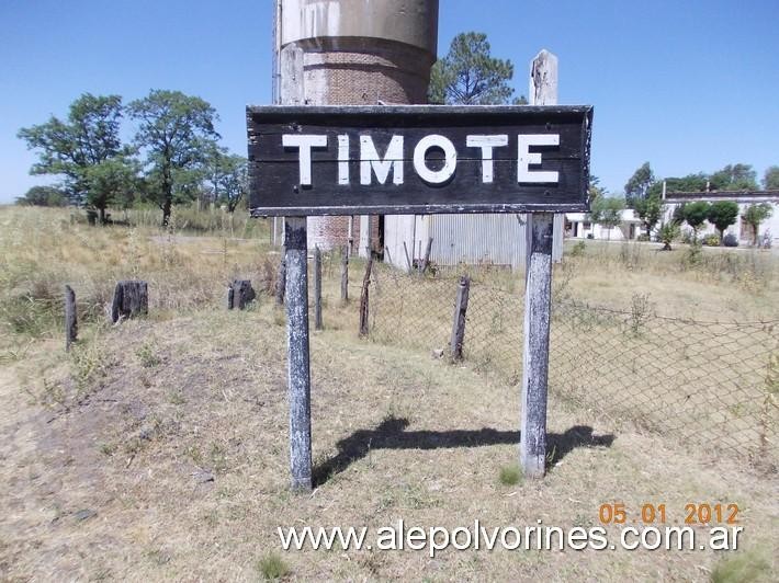 Foto: Estación Timote FCO - Timote (Buenos Aires), Argentina