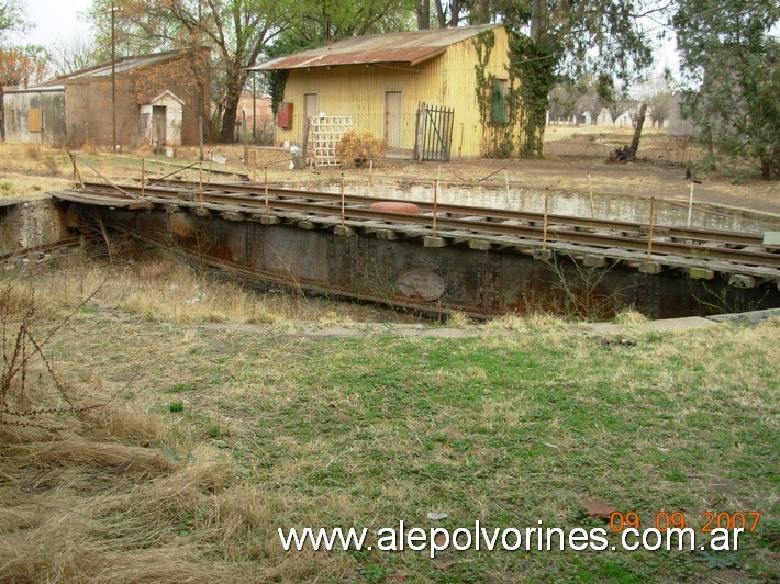 Foto: Estación Toay FCO - Mesa Giratoria - Toay (La Pampa), Argentina