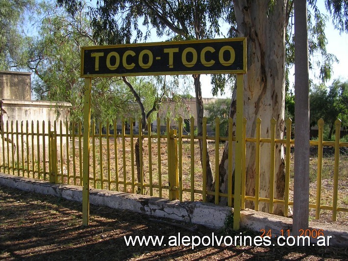 Foto: Estación Toco Toco - Toco Toco (Córdoba), Argentina