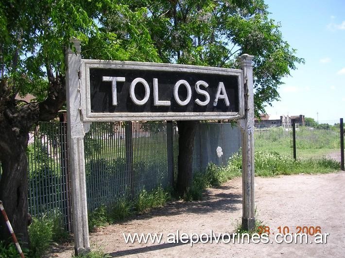 Foto: Estación Tolosa - Tolosa (Buenos Aires), Argentina