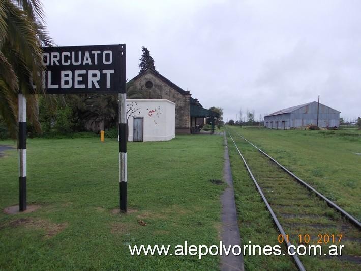 Foto: Estación Torcuato Gilbert - Gilbert (Entre Ríos), Argentina