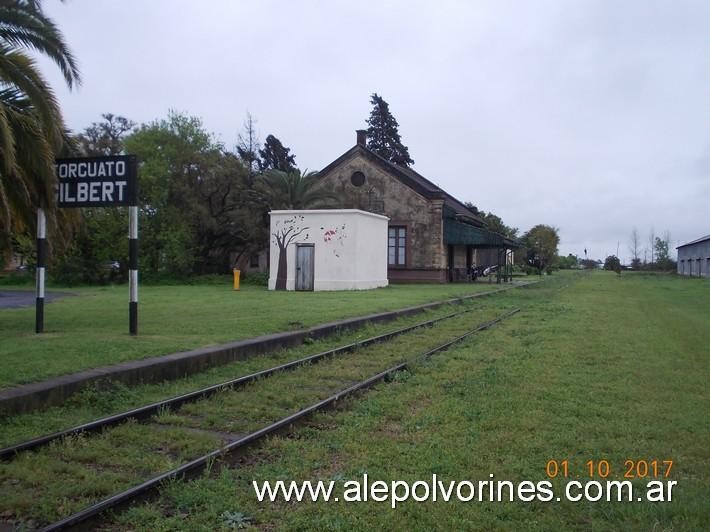 Foto: Estación Torcuato Gilbert - Gilbert (Entre Ríos), Argentina