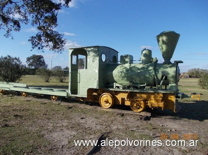 Foto: Estación Tartagal FCSF - Locomotora Decauville - Tartagal (Santa Fe), Argentina