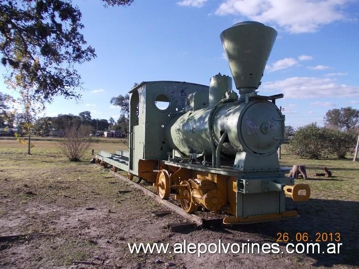 Foto: Estación Tartagal FCSF - Locomotora Decauville - Tartagal (Santa Fe), Argentina