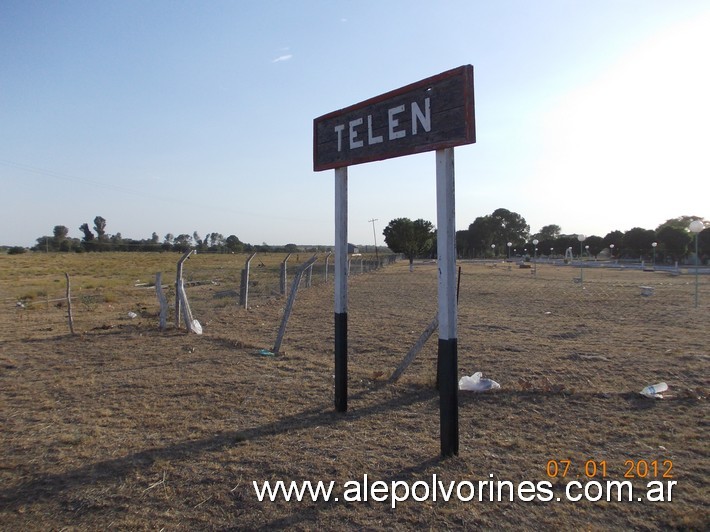 Foto: Estación Telen - Telen (La Pampa), Argentina