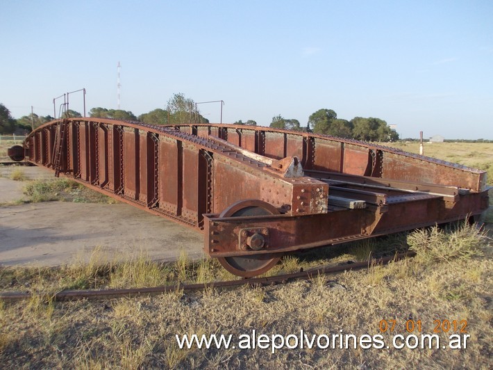 Foto: Estación Telen - Mesa Giratoria - Telen (La Pampa), Argentina