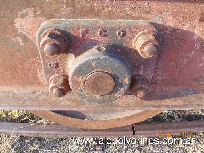 Foto: Estación Telen - Mesa Giratoria - Telen (La Pampa), Argentina