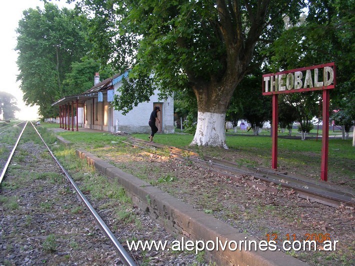 Foto: Estación Theobald - Theobald (Santa Fe), Argentina