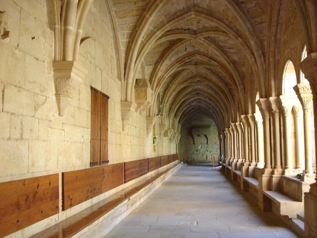 Foto de Poblet (Tarragona), España