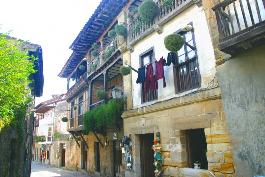 Foto de Santillana del Mar (Cantabria), España