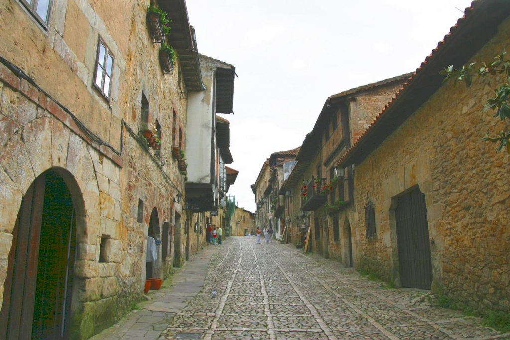 Foto de Santillana del Mar (Cantabria), España