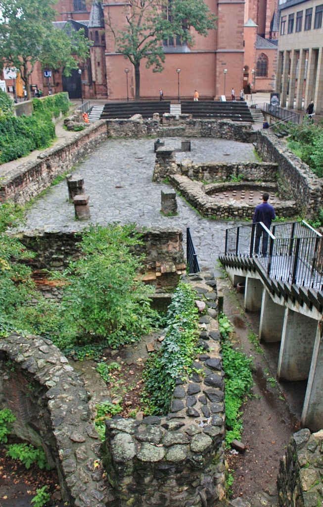 Foto: Jardín arqueológico - Frankfurt am Main (Hesse), Alemania