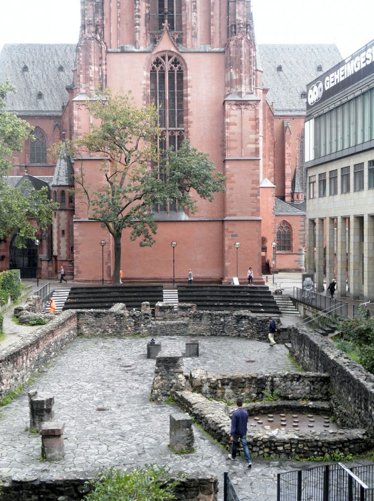 Foto: Jardín arqueológico - Frankfurt am Main (Hesse), Alemania