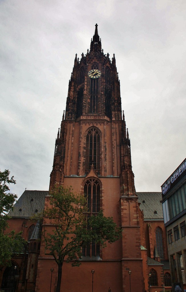 Foto: Campanario de la catedral - Frankfurt am Main (Hesse), Alemania