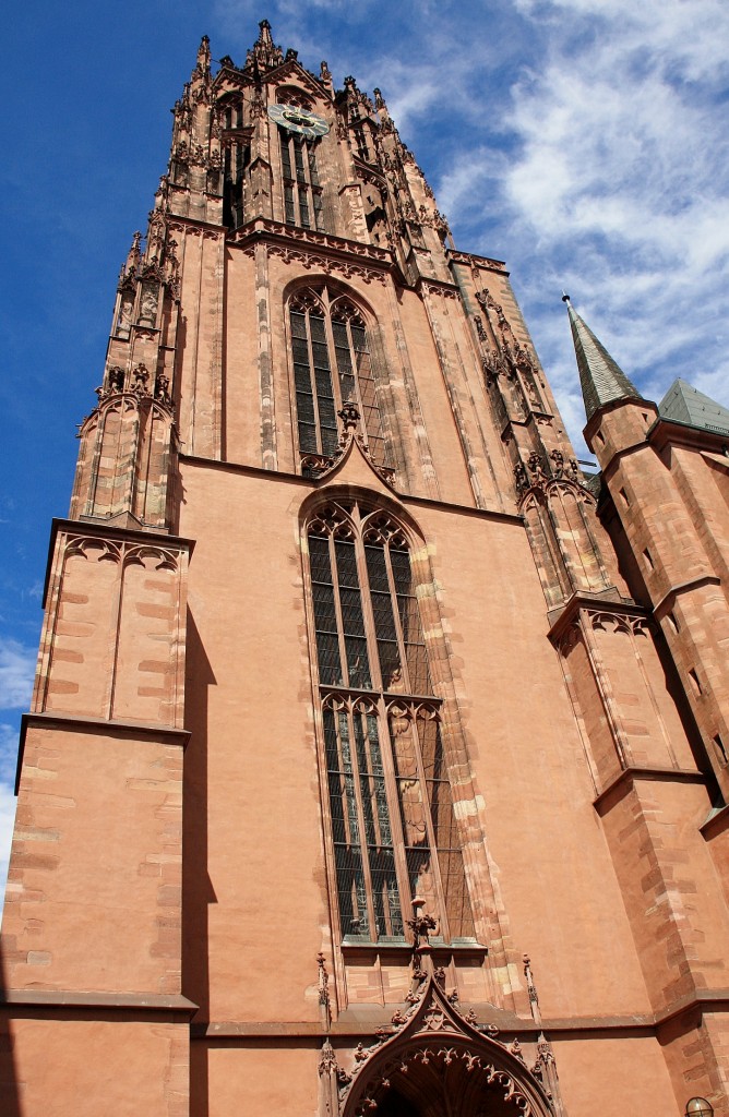 Foto: Campanario de la catedral - Frankfurt am Main (Hesse), Alemania