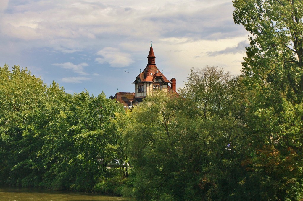 Foto: Navegando por el Main - Frankfurt am Main (Hesse), Alemania