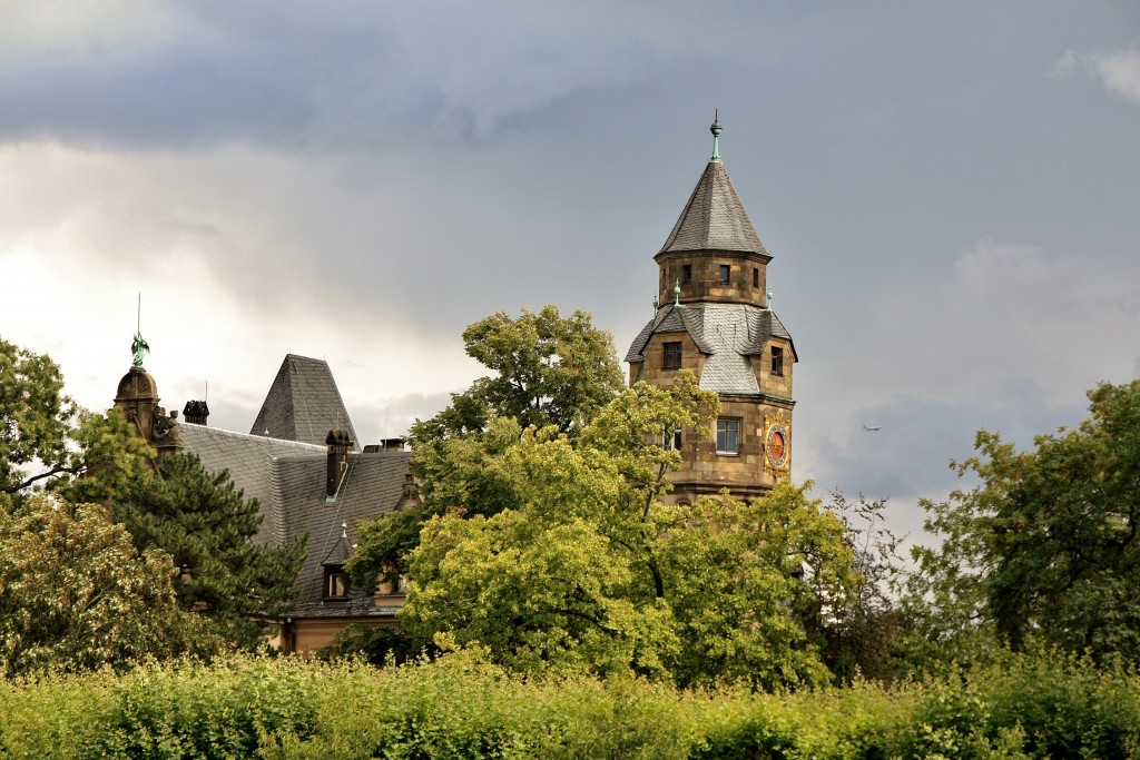 Foto: Navegando por el Main - Frankfurt am Main (Hesse), Alemania