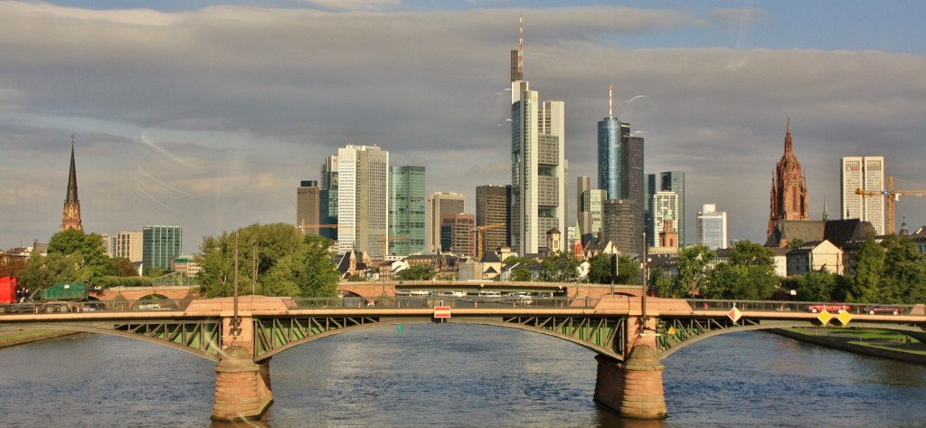 Foto: Vista del Main - Frankfurt am Main (Hesse), Alemania