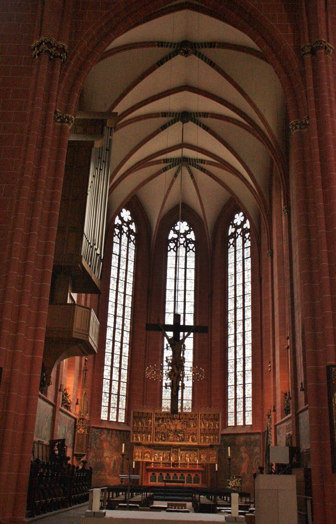 Foto: Interior de la Catedral - Frankfurt am Main (Hesse), Alemania