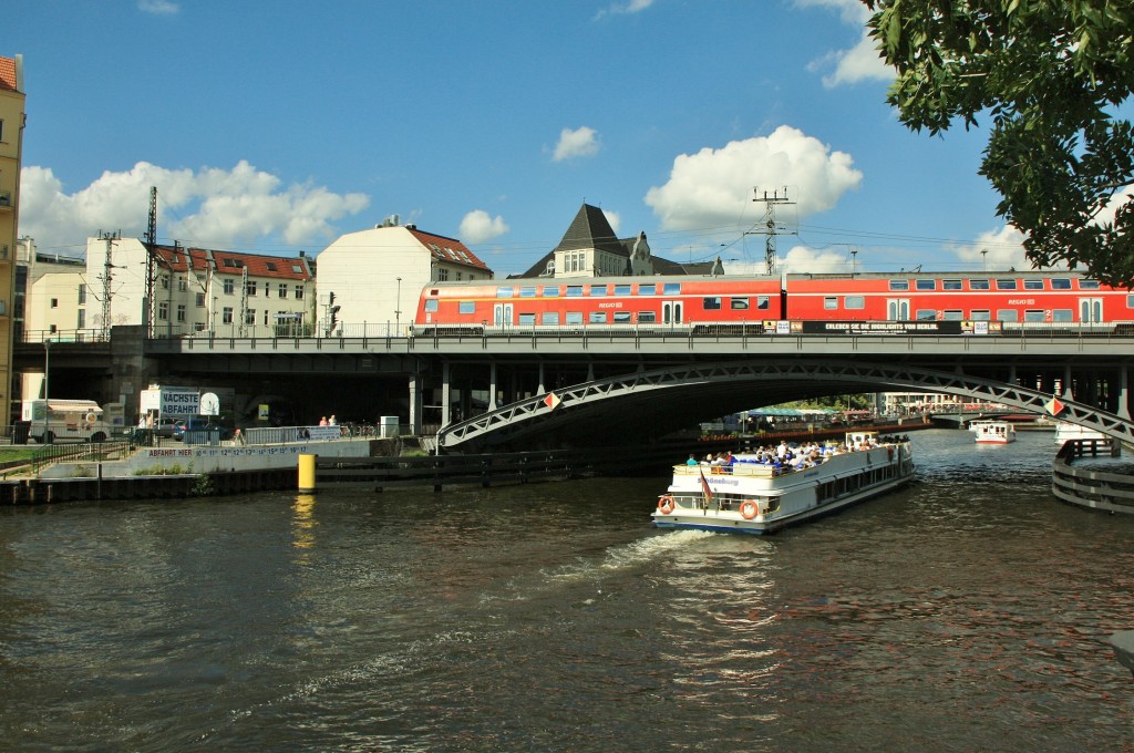 Foto: Vista del rio Spree - Berlín (Berlin), Alemania